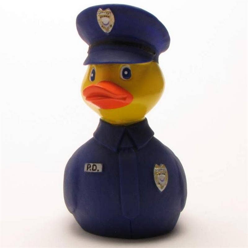 Polizei-Badeente „P.D.“