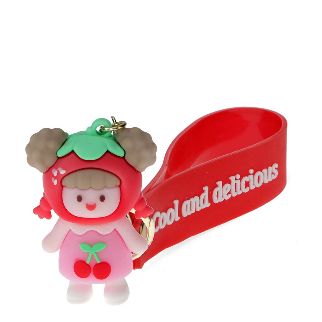 Bijou de sac et porte-clés Cherry Girl – Rex London
