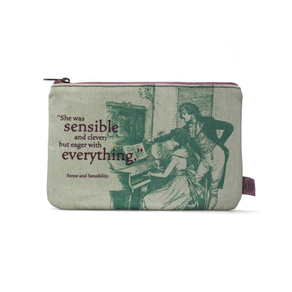 Sacchetto in cotone riciclato Ragione e sentimento di Jane Austen