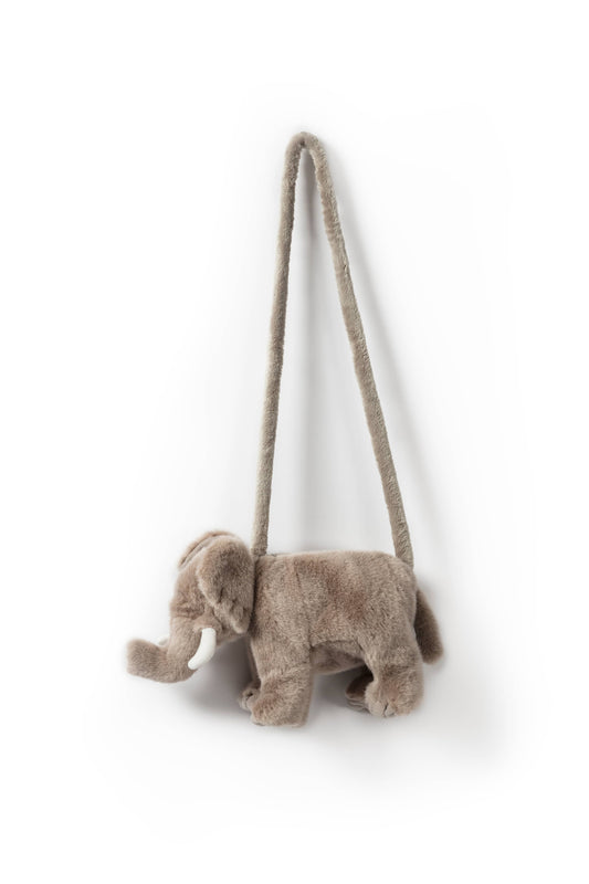 Sac bandoulière peluche enfant éléphant
