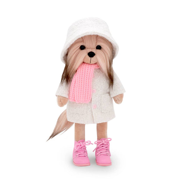Poupée chien Lucky Yoyo : Mode Hiver-38cm