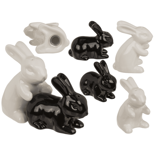 Salière et poivrière Lapins Coquins