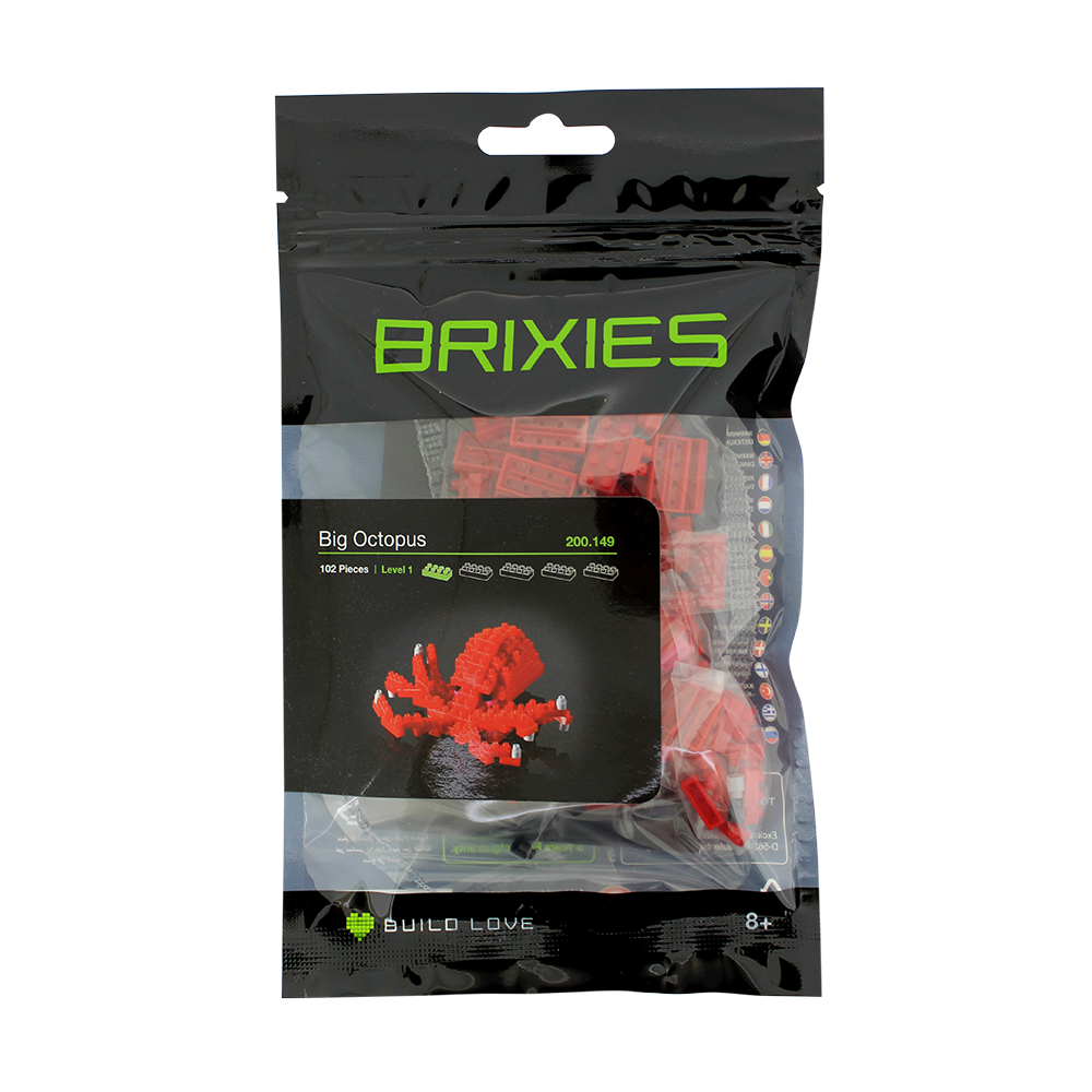 BRIXIES Large Octopus