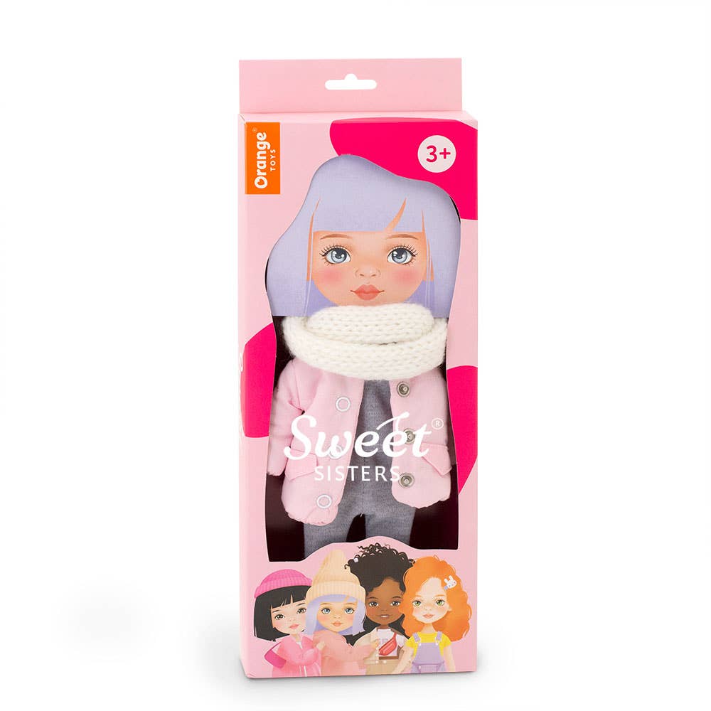 Clothing set: pink jacket - 28 cm