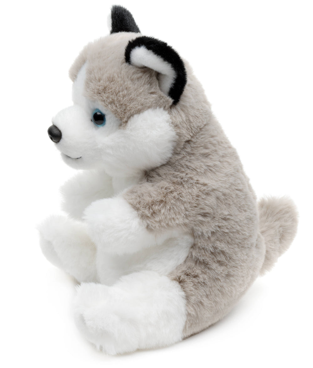 Peluche Husky, Assis - Style Kawaii - 17 cm (Hauteur)