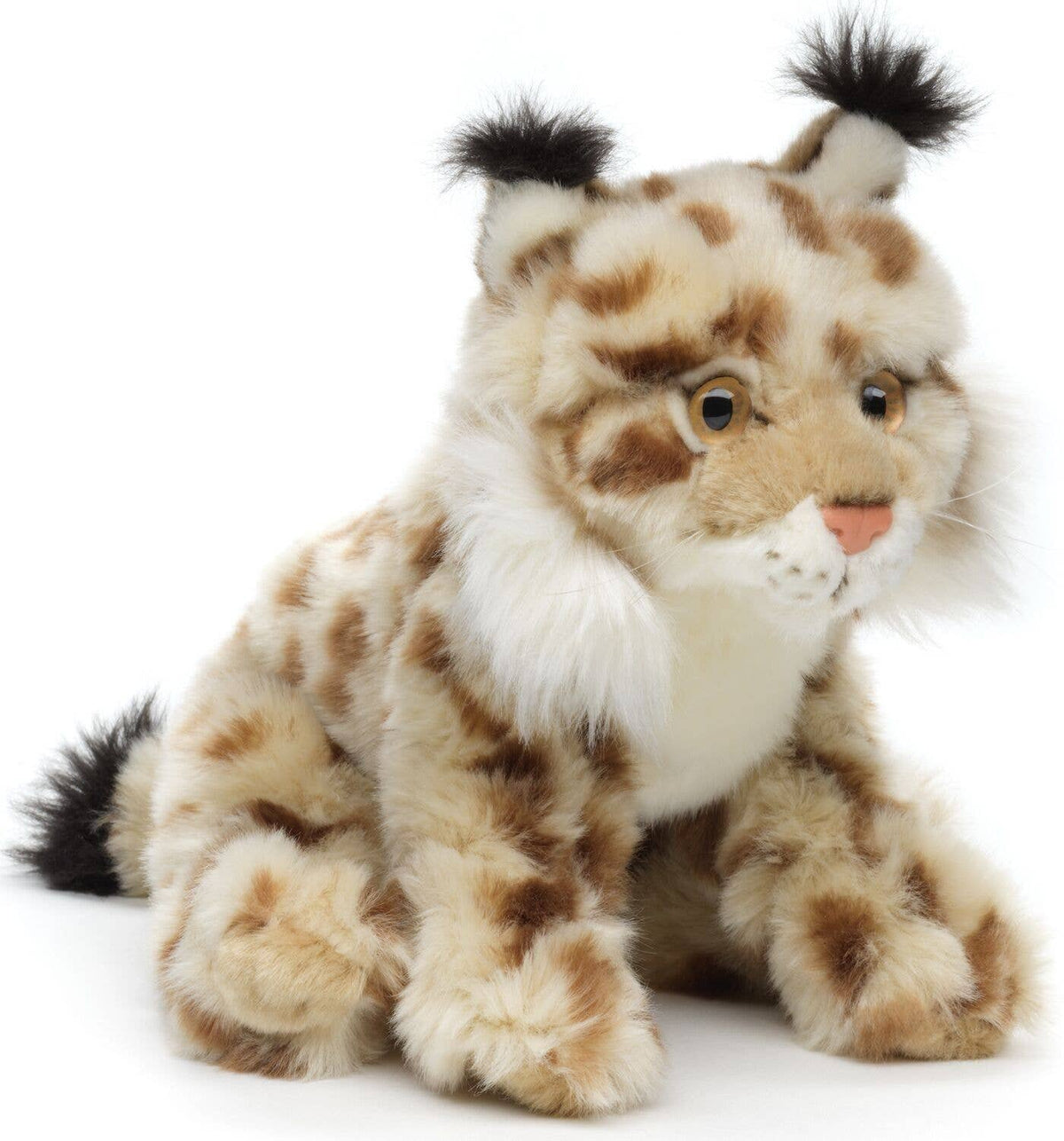 Peluche lynx assis