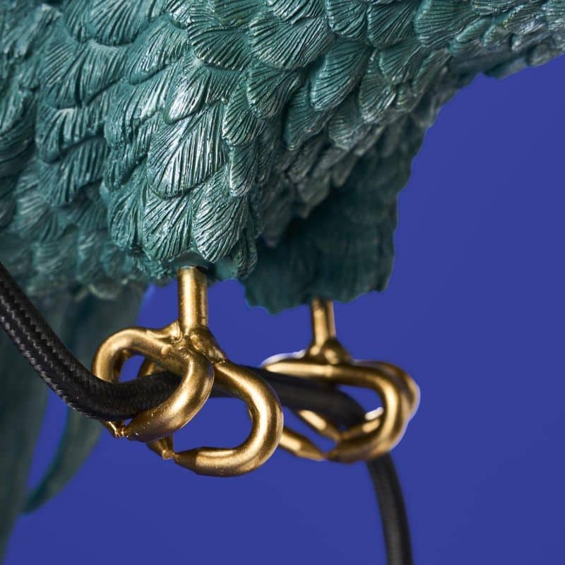 Plafonnier Perroquet Turquoise