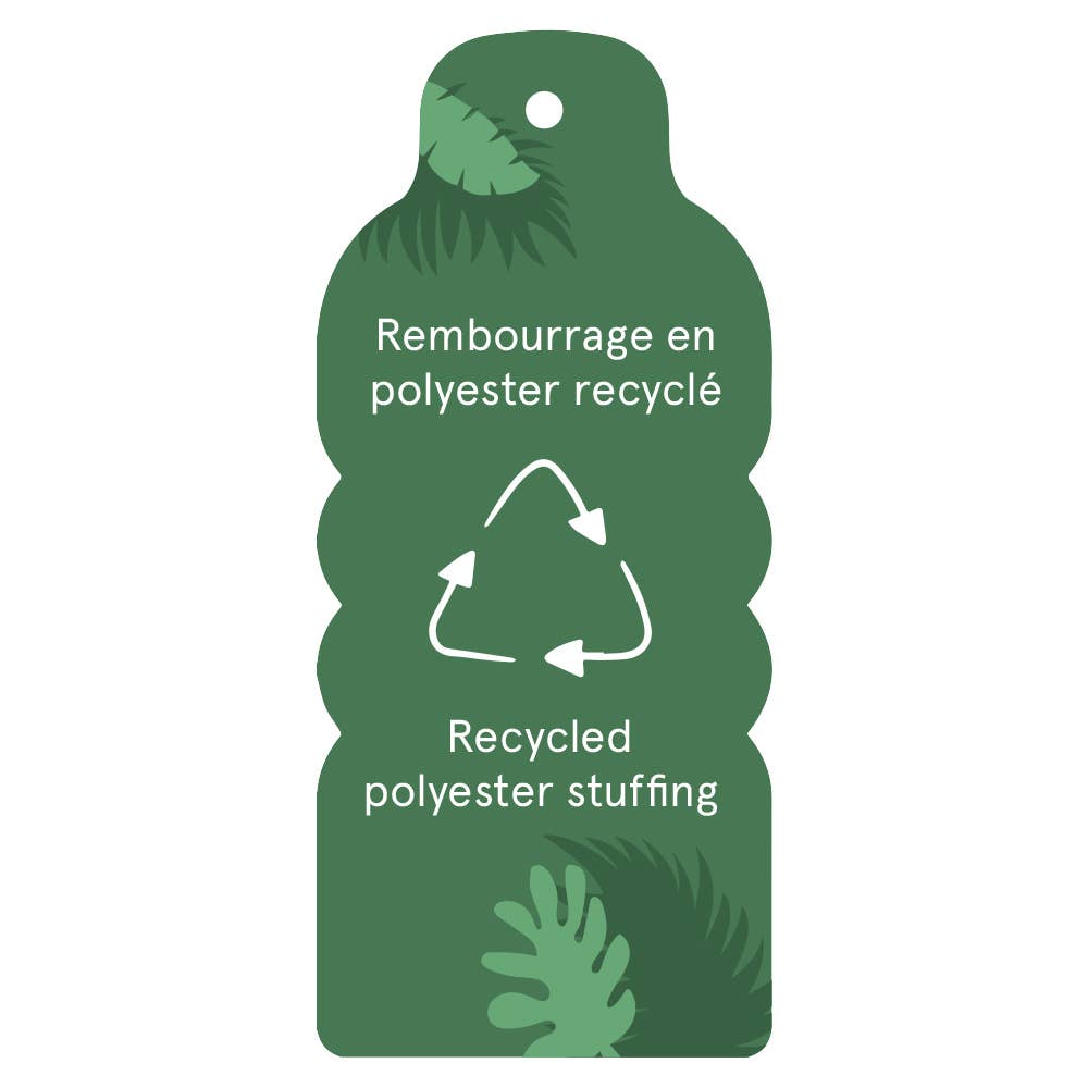 Peluche Ptipotos Maman et Bébé Escargot - Marron