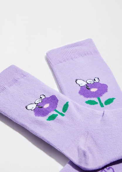 BeSnoopy Flower - 100% Organic Cotton Socks