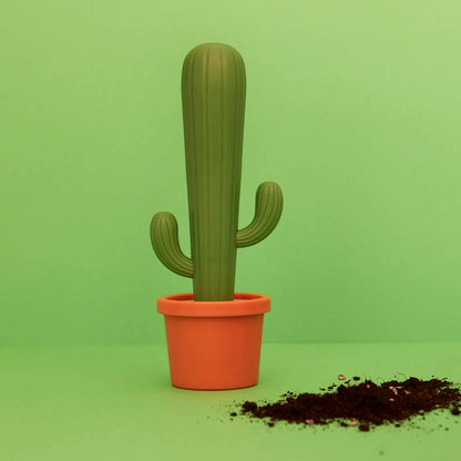 Green Cactus Dish Brush