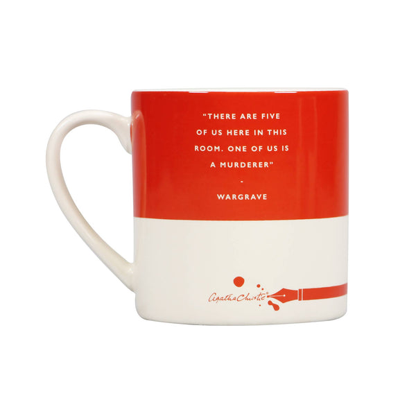 Agatha Christie "And Then There Were None" Mug