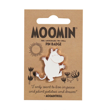 Moomin Troll metal pin