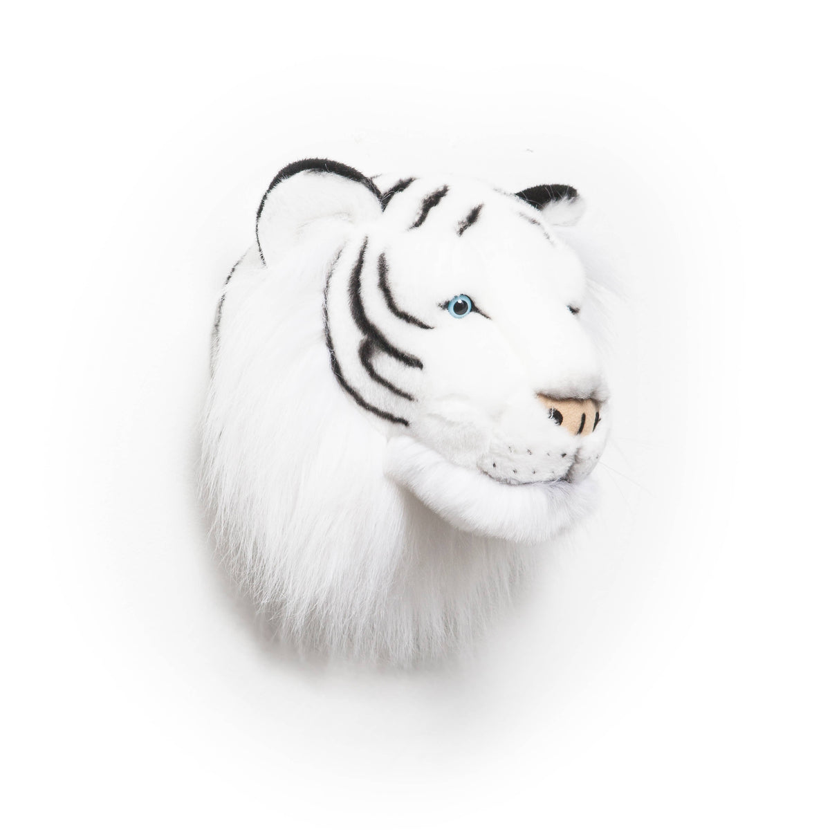 Décoration murale peluche Albert le tigre blanc