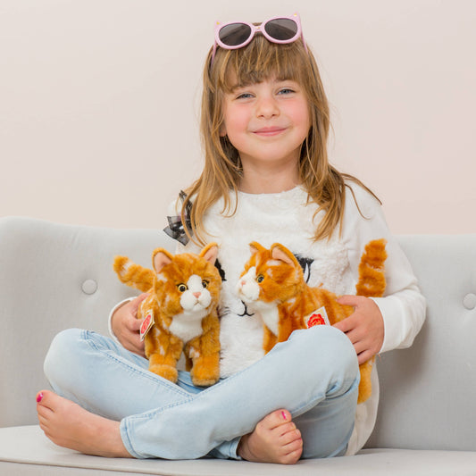 Peluche Chat tigré debout