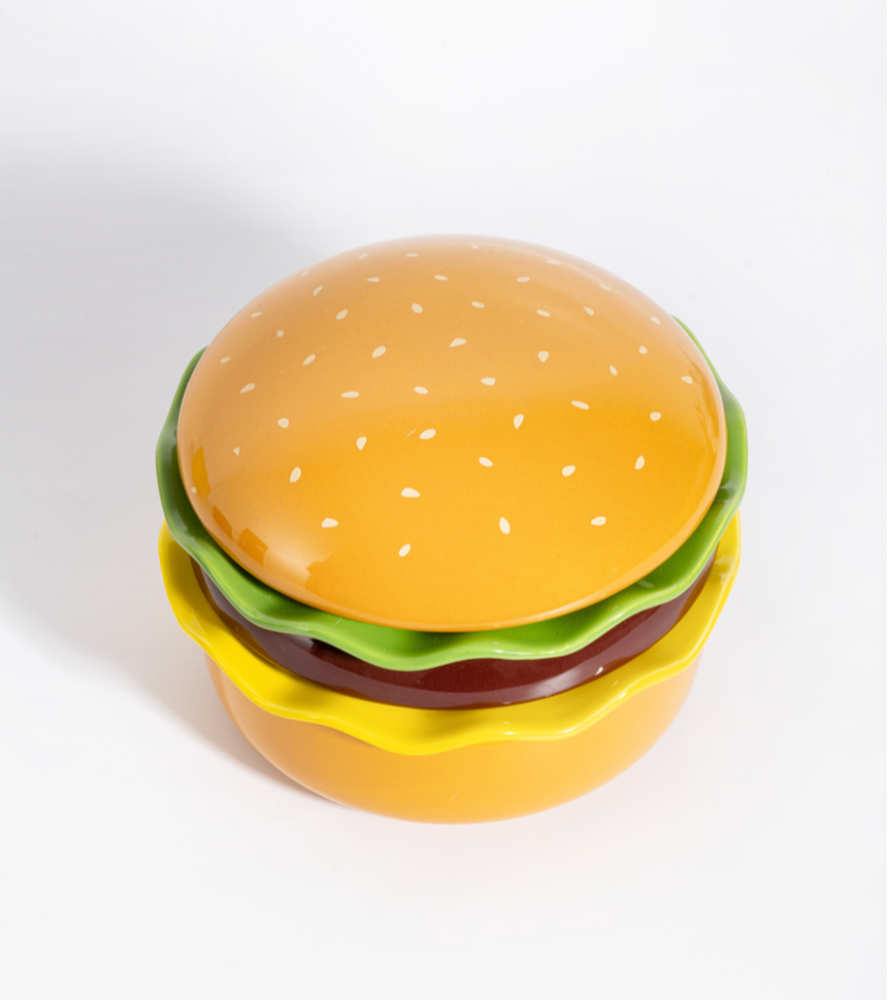 Set di pasti con hamburger