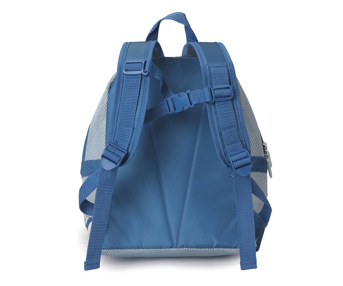 Sand-proof backpack for kids Stripes Blues & Beyond
