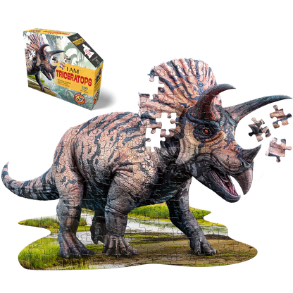 Puzzle - I am Triceratops