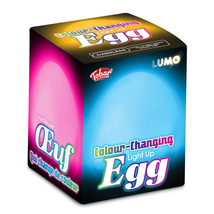 LUMEZ COLOUR-CHANGING LIGHT-UP EGG