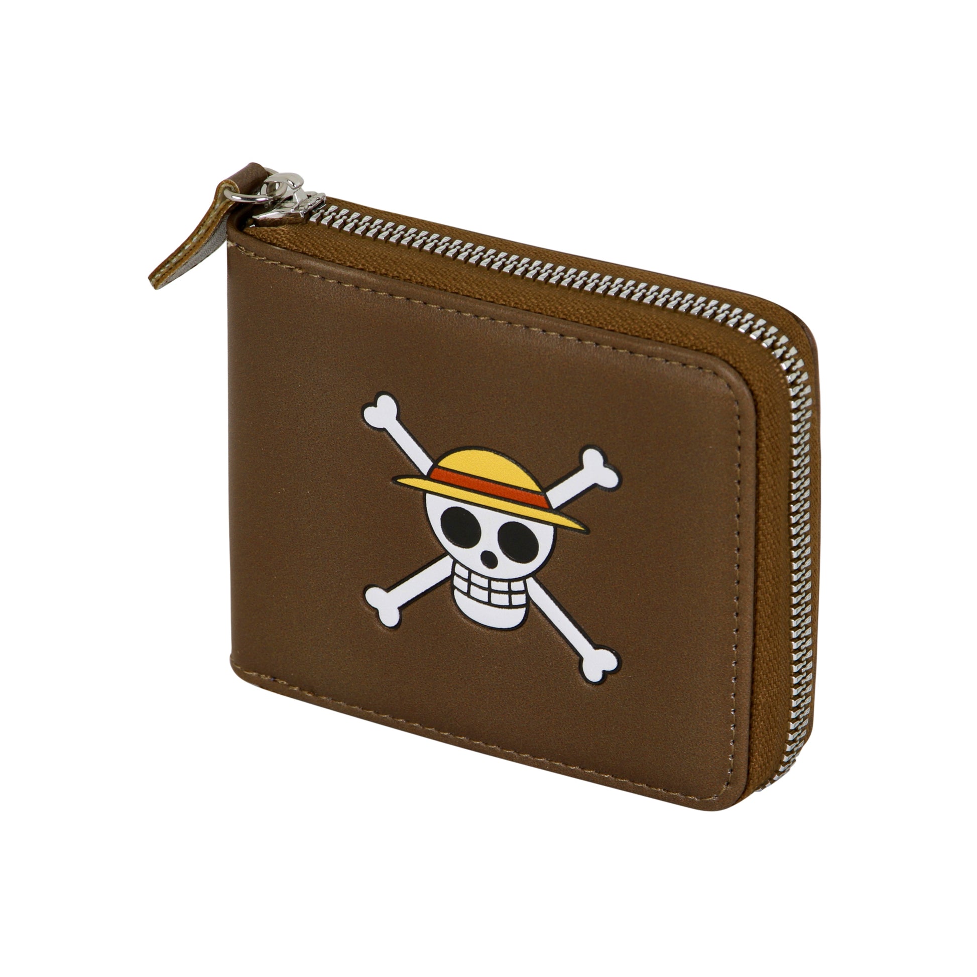 Portefeuille Man Zip One Piece « Skull »