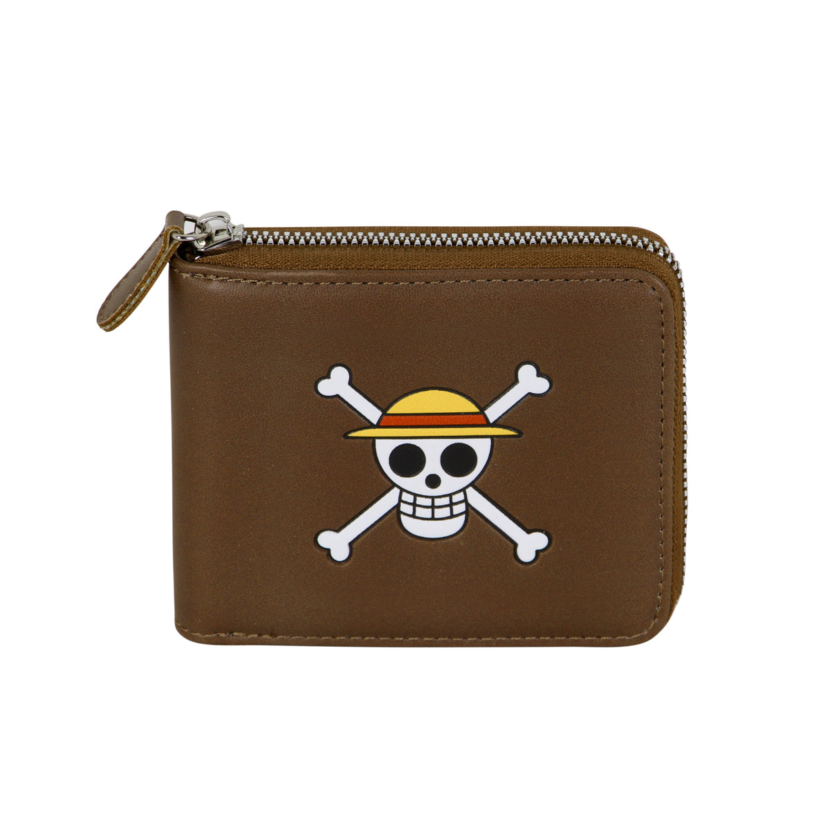 Portefeuille Man Zip One Piece « Skull »