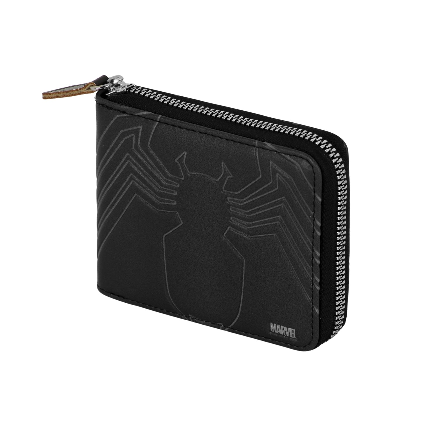 Portefeuille Man zippé Marvel « Venom Spider »