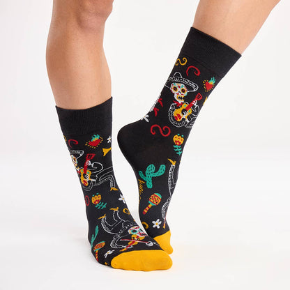 Mariachi Day of the Dead Socks