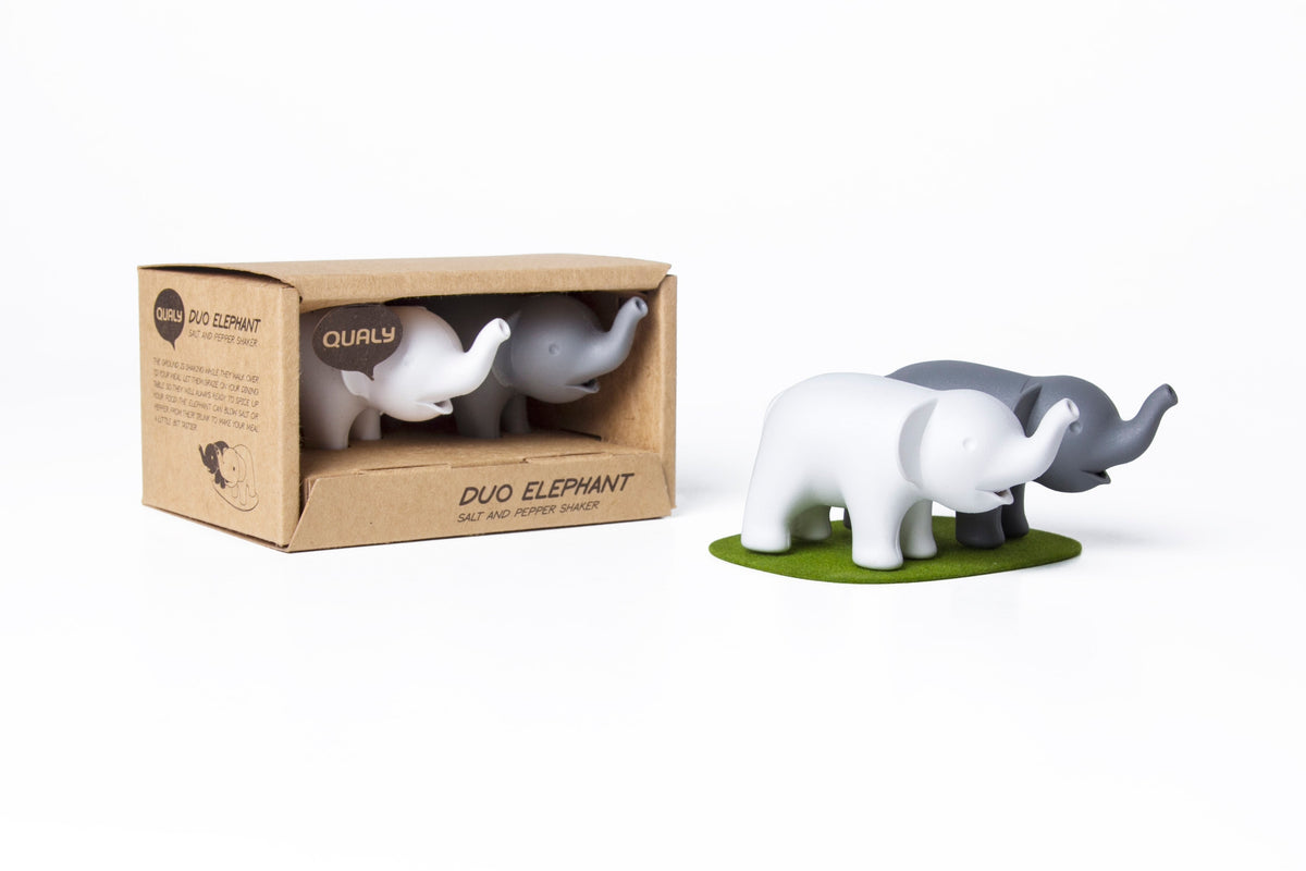 Salière et poivrière Eléphants