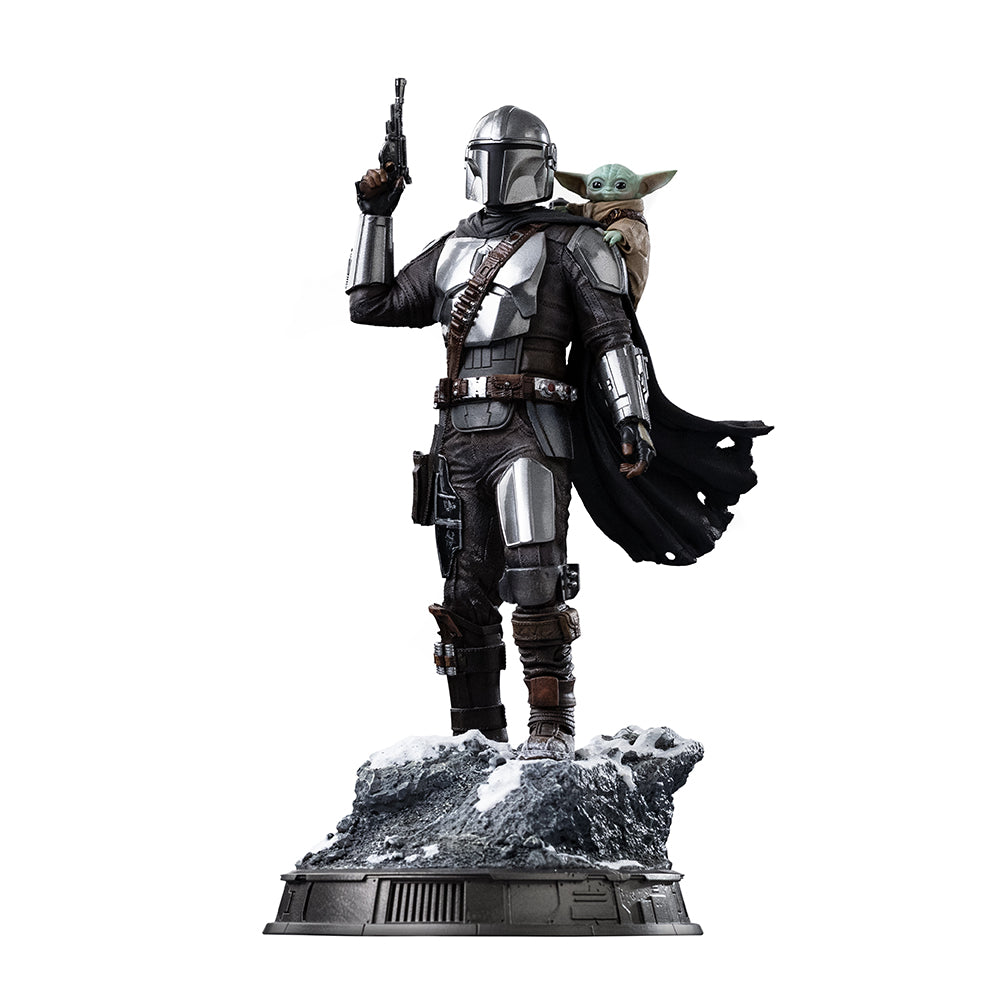 Pre-Order - Mandalorian and Grogu Statue - The Mandalorian and Grogu Movie - Art Scale 1/10 - Iron Studios