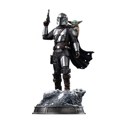Pre-Order - Mandalorian and Grogu Statue - The Mandalorian and Grogu Movie - Art Scale 1/10 - Iron Studios
