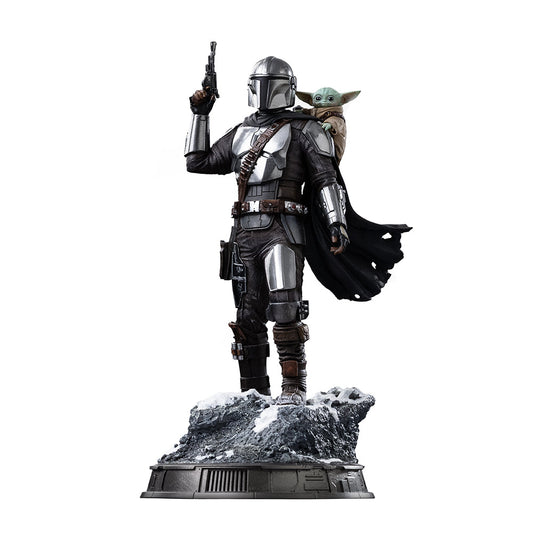 Pre-Order - Mandalorian and Grogu Statue - The Mandalorian and Grogu Movie - Art Scale 1/10 - Iron Studios