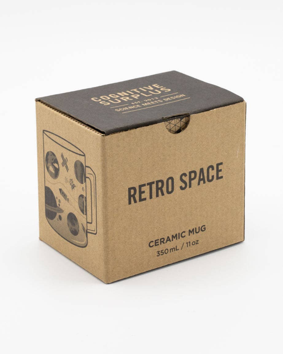 Mug Rétro Espace – 325 ml