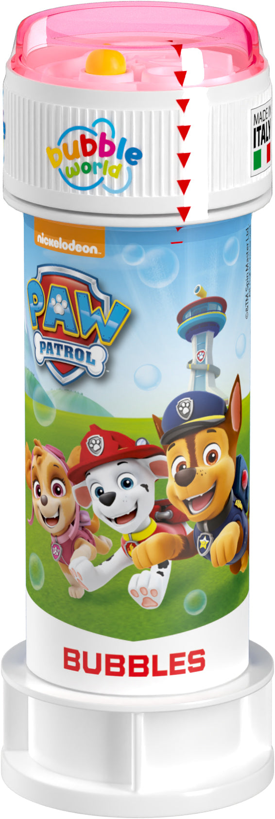 Paw Patrol Bubble Wand Bottle 60 ml