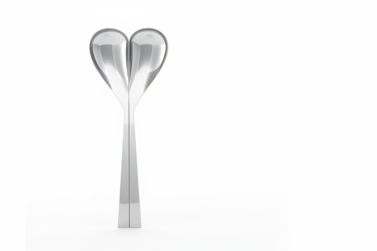 Cucchiai a forma di cuore
