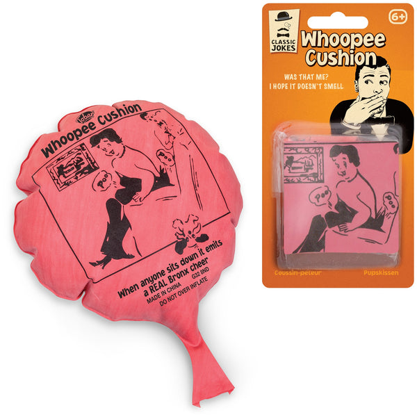 CLASSIC JOKE WHISTLE CUSHION BLISTER