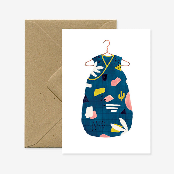 Turbulette Baby Boy - Greeting card