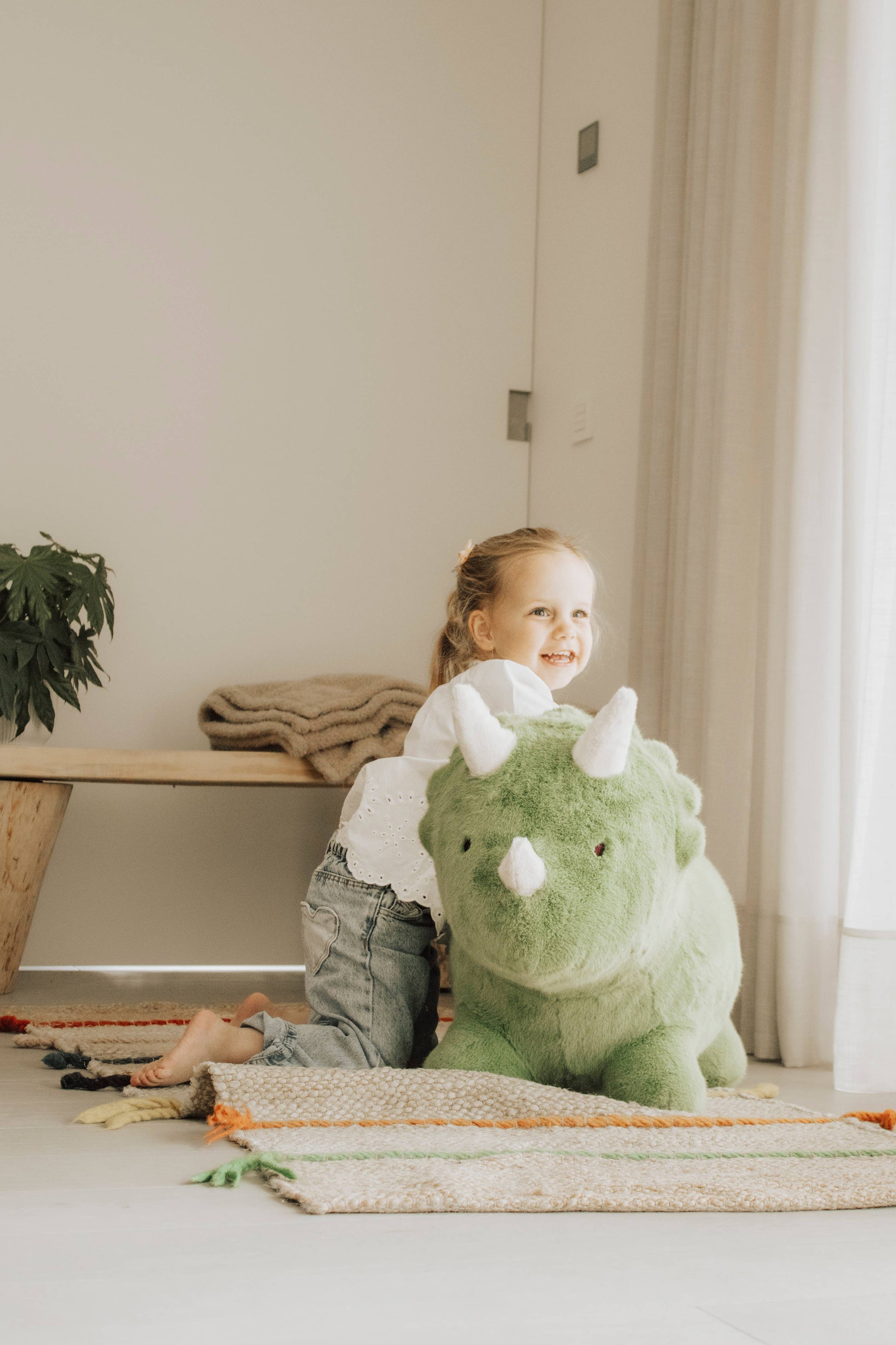 Dinosaure doux et rebondissant - Wild & Soft