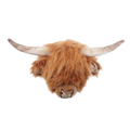 Nicolas the Highland Cow Plush Wall Decoration