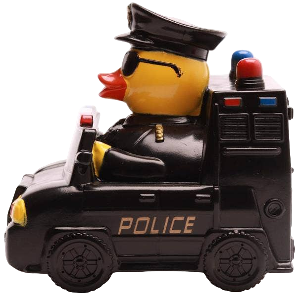 Canard Voiture de Police