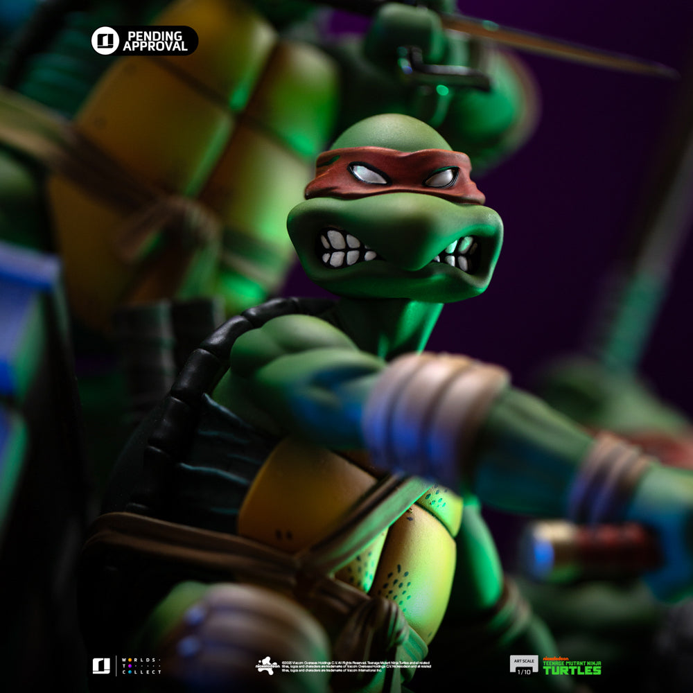 TMNT 1st Cover Set Statue - Teenage Mutant Ninja Turtles - Art Scale 1/10 - Iron Studios