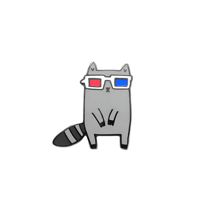 pins raton laveur cinema 3d