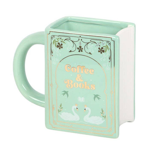 Book Shaped Mug – Coffee and Books