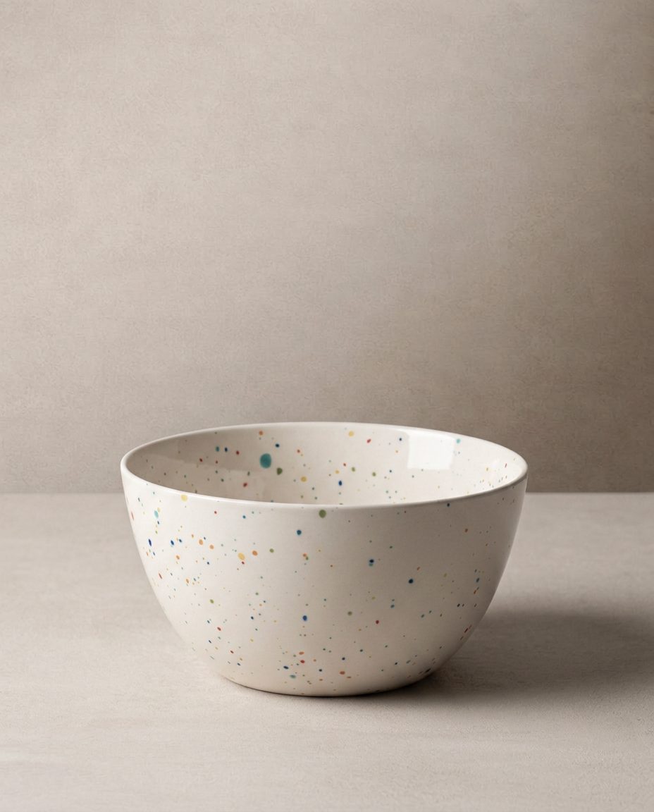 New Party Bol 16 cm Blanc