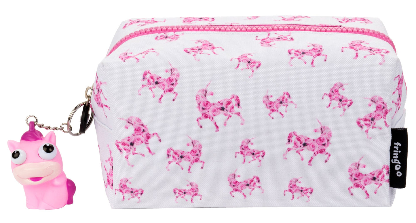Licorne Roses Trousse scolaire