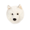 Décoration murale peluche Lucy le White wolf