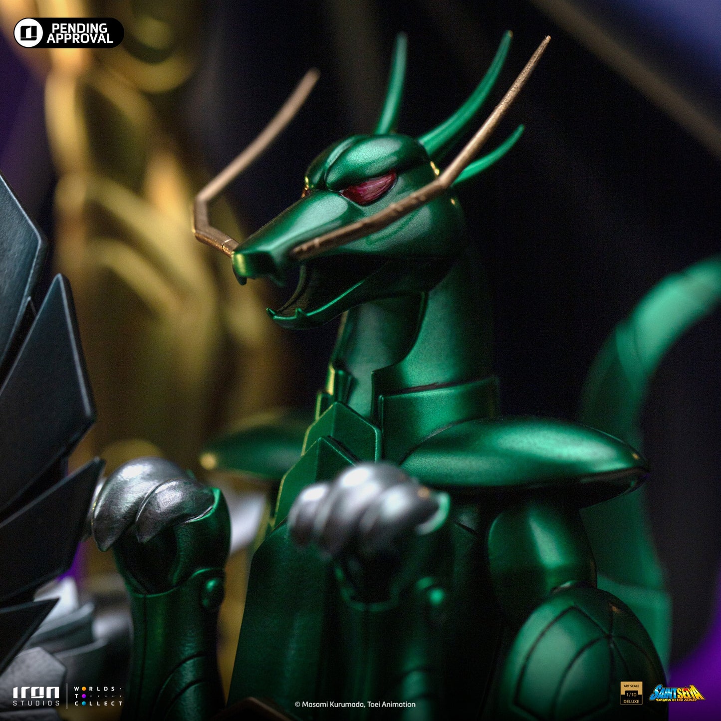 Aries Mu Statue - Saint Seiya - Deluxe Art Scale 1/10 - Iron Studios