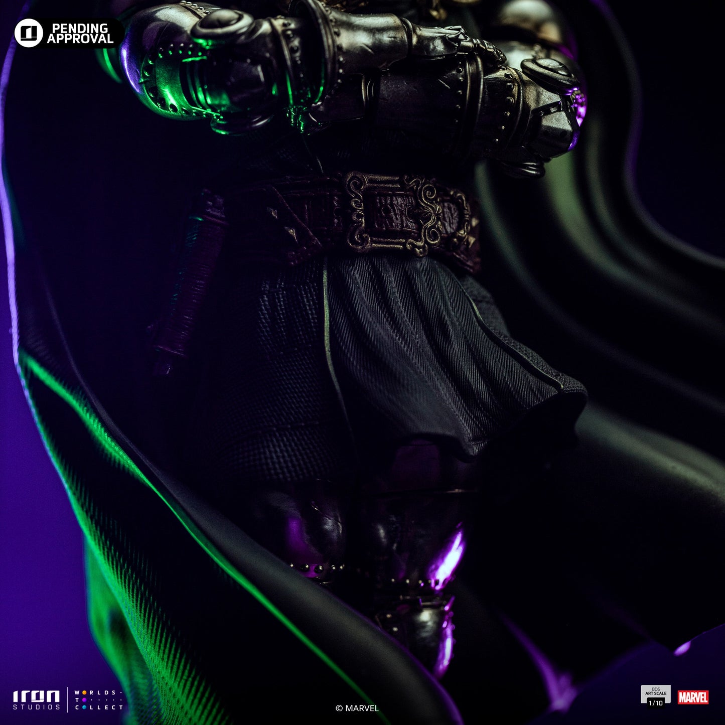 Doctor Doom Statue - Infinity Gauntlet Diorama - Art Scale 1/10 - Iron Studios