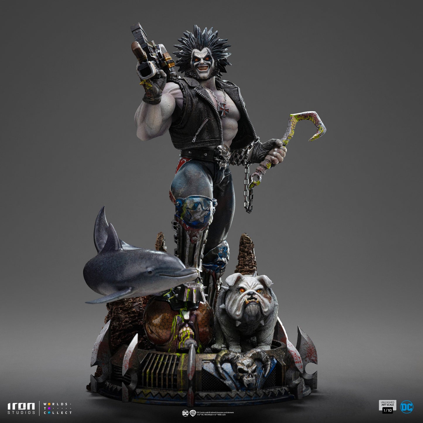 Pre-Order - Lobo Unleashed Statue - DC Comics - Art Scale 1/10 - Iron Studios