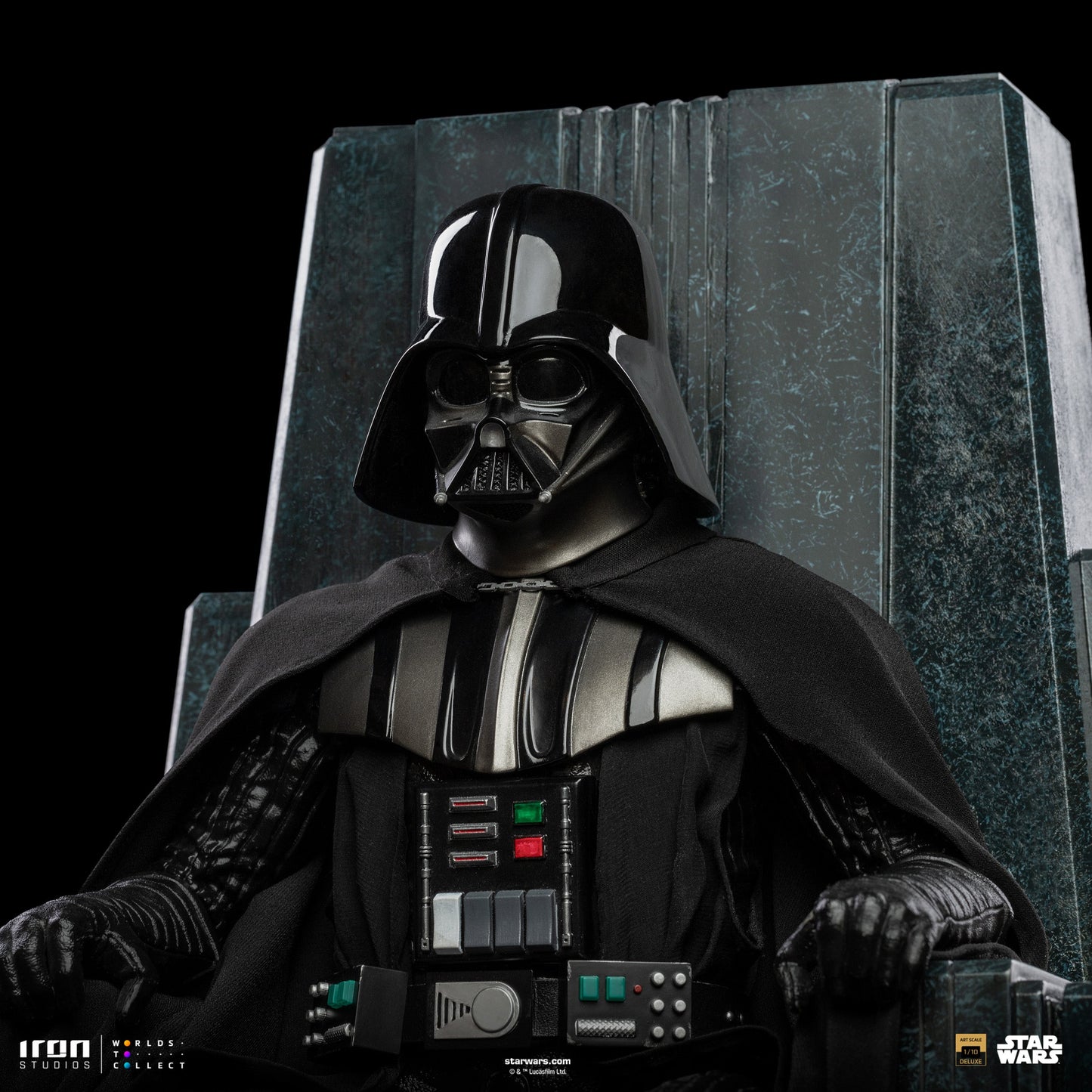 Darth Vader on Throne Statue - Star Wars: Obi-Wan Kenobi Series - Art Scale 1/10 - Iron Studios
