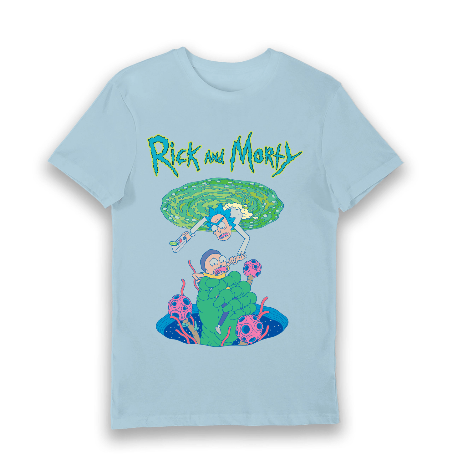 T-shirt Rick and Morty portail