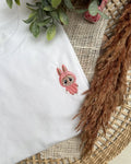 Embroidered Labubu T-shirt
